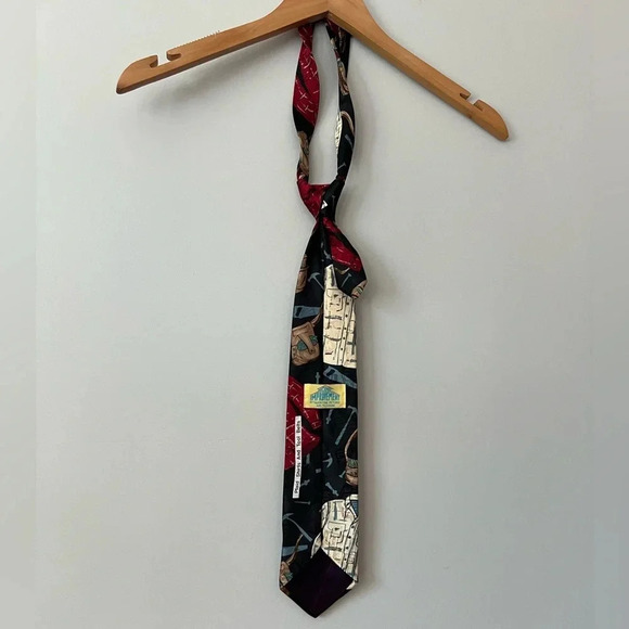 Vintage Home Improvement Neck Tie Made  in USA - Picture 3 of 5